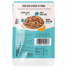 Kennel Kitchen Dog Treats Fish With Pumpkin Chunks In Gravy 100 Gm